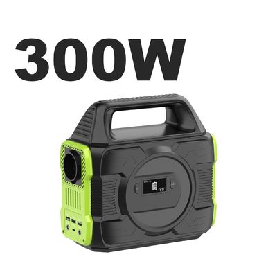 300W 휴대용 발전소 폴리머 배터리 태양전지 전원 공급 장치 모든 브랜드