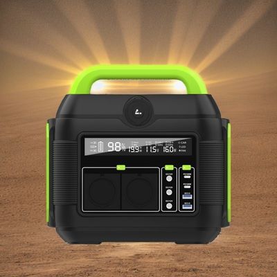 작은 전력 은행 리?? 배터리 600W 전력 발전소 MPPT 야외 캠핑용
