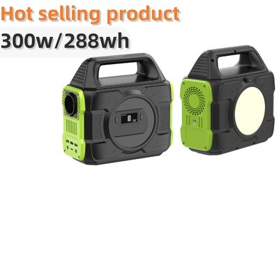 가정용 휴대용 태양 발전기용 재활용 가능한 300W/288wh 태양광 발전소 인버터