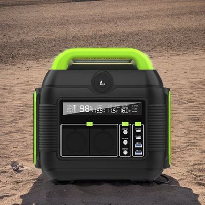 야외 활동 및 비상 상황용 휴대용 600W 모바일 발전소