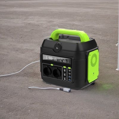 600W 휴대용 태양광 발전소 리?? 이온 배터리와 대체 태양광 발전기