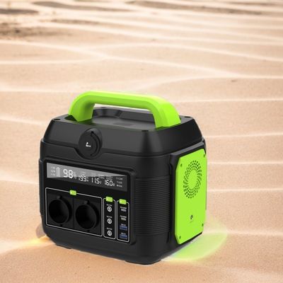 600W 휴대용 태양광 발전소 리?? 이온 배터리와 대체 태양광 발전기