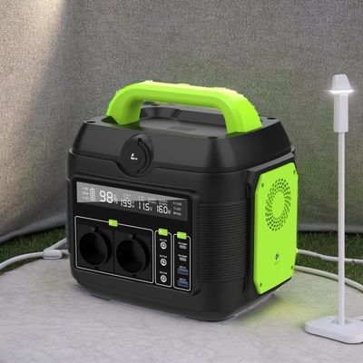 110V 220V LiFePO4 배터리 DC AC 다중 인터페이스 휴대용 태양광 발전소 가정용 이상