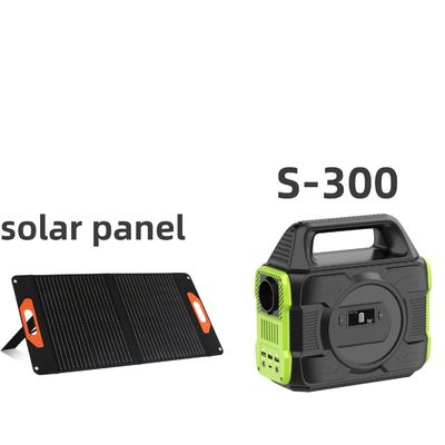 휴대용 가정용 미니 태양광 시스템 인버터 300W 옵션 AC 소켓과 LCD 디스플레이