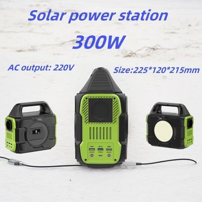 야외 캠핑 및 드론 충전용 300W 휴대용 발전기