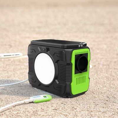 휴대용 발전소 200W C 타입 입력/출력 5V/2.4A 및 QC3.0 출력 5V/3A