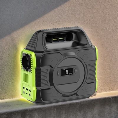300W/600W 캠핑용 AC 이동 전력 발전소 다기능 출력 및 QC3.0 급전하