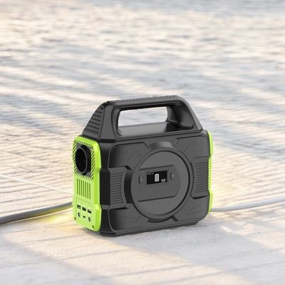 300W/600W 캠핑용 AC 이동 전력 발전소 다기능 출력 및 QC3.0 급전하
