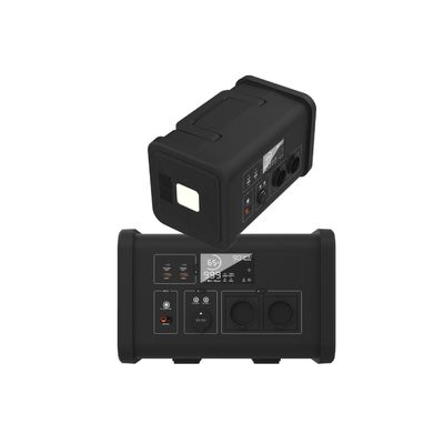 라이프포4 가정용 전력 중단 700W AC 출력 전력 및 LED 조명으로 휴대용 발전소