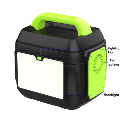 258*212*249mm EU AC 소켓 600W/576wh 모바일 파워 미니 휴대용 리?? 배터리 발전기