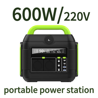 야외 캠핑 휴대용 태양광 전력 공급자 사용자 정의 가능한 색상 300W/500W/600W/1500W