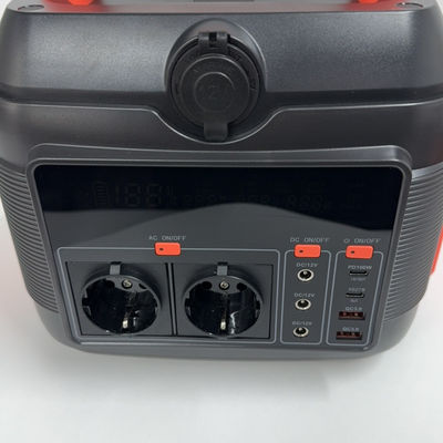 홈 야외 캠핑 여행 RV 발전기 600W 휴대용 리?? 배터리 발전소
