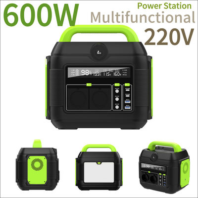 캠핑 및 야외 충전 용품용 휴대용 발전소 600W