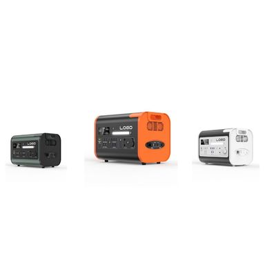 검은 2024 제품 2000W/2200W/2400W 휴대용 발전소 가정용 태양광 발전기