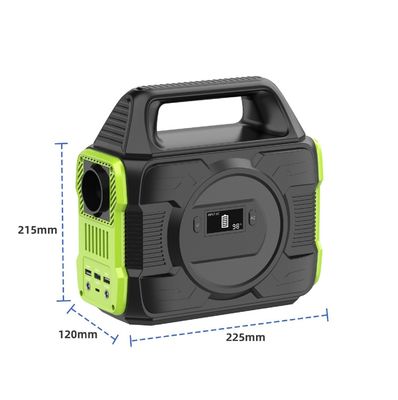 S3 300W 휴대용 발전소 태양 전지 발전기 C형 및 어댑터 충전