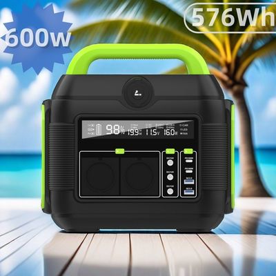 재활용 가능한 600W 휴대용 리?? 발전소 드론 노트북 휴대 전화 충전