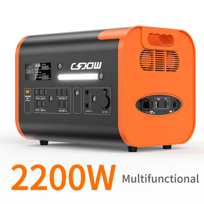 맞춤형 120V 휴대용 발전소 2000W AC 순수 시노파