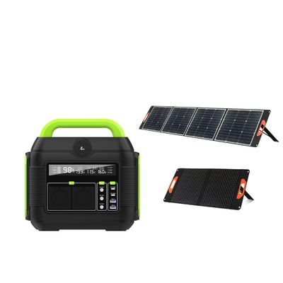 600W 휴대용 발전소 태양 전지 발전기 LED 라이트 11W 및 사용자 지정 요청