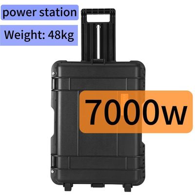 북미 시장 7000W 휴대용 태양 발전기 및 AC 순수 시노파 출력