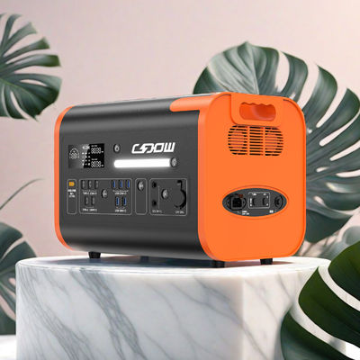 대용량 2200W 2048wh 비상 캠핑용 야외 태양전지 휴대용 발전소