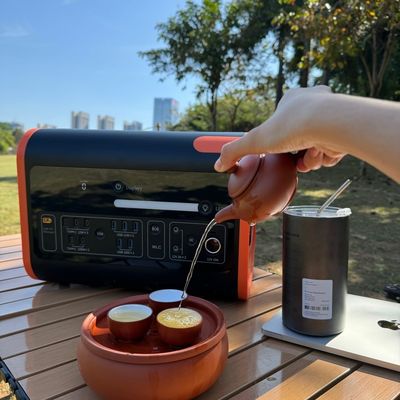 220V 순수 시노파 LiFePO4 배터리 태양 발전기 2048wh 대기 에너지 저장 2200W 휴대용 발전소
