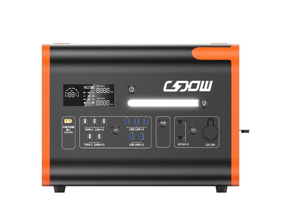 휴대용 에너지 저장 전력 발전소 2200W 비상 전력 보급자 주문