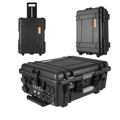 폭발 방지 3000W 휴대용 발전소 3000wh 야외 태양광 발전기