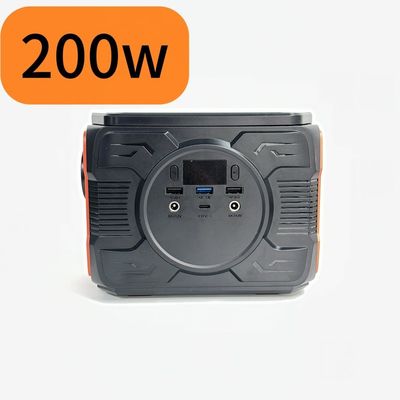최신 200W 야외 캠핑 태양 발전기 휴대용 발전소 1.6kg 110V/220V