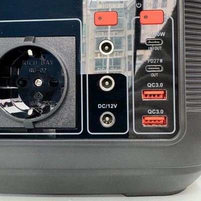 288wh 다기능 태양광 발전소 명목 용량 576wh 및 충전 600W
