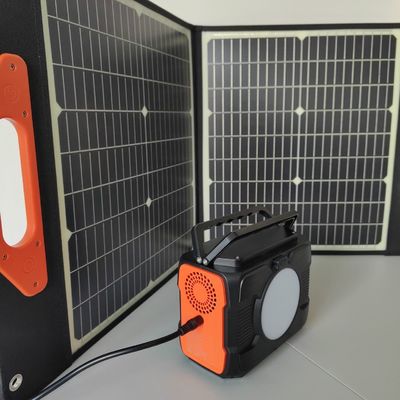 가벼운 200W 태양 전지 발전기, 낮은 배charge 속도 및 48000mAh 배터리 용량