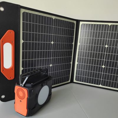 가벼운 200W 태양 전지 발전기, 낮은 배charge 속도 및 48000mAh 배터리 용량