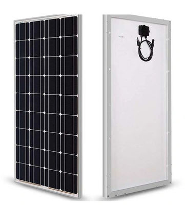 유지보수 없는 25년 태양광 지붕 패널 알루미늄 프레임과 함께 100W 280W 단 결정적 실리콘 태양광 모듈