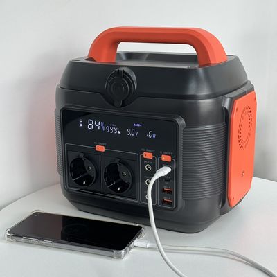 110V 220V 캠핑 비상 576wh 휴대용 태양전지 이동 전력 발전소 600W