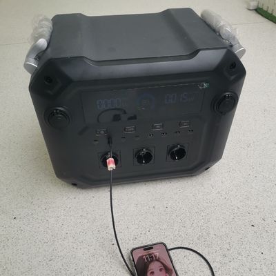 휴대용 전력 태양 발전기 3600Watt 연속 전력 공급 가정용 야외 사용
