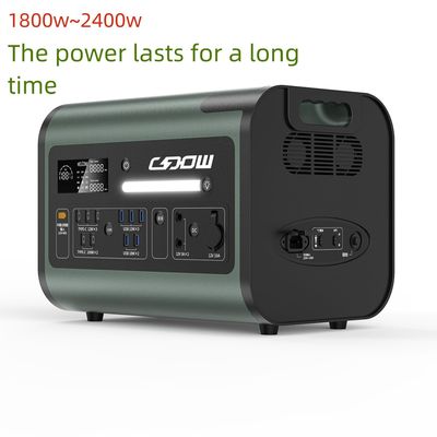 가전용 태양광 발전기 2200W 재충전 가능한 휴대용 전원 공급 장치