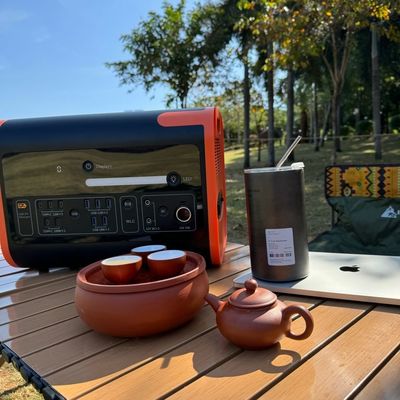 순수 시노파 라이프PO4 220V 가정용 야외 모바일 발전소 2200W 에너지 저장