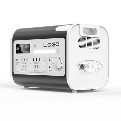 2200W 휴대용 발전소 220V 순수 시노파로 야외 비상 전원 공급