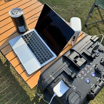 야외 활동용 8000W 최고 전력 LiFePO4 리?? 셀 휴대용 태양 발전기