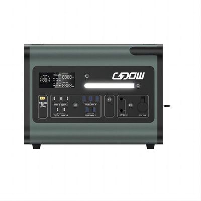 AC/DC 및 무선 충전 가능 휴대용 태양 에너지 저장 발전소 2200W