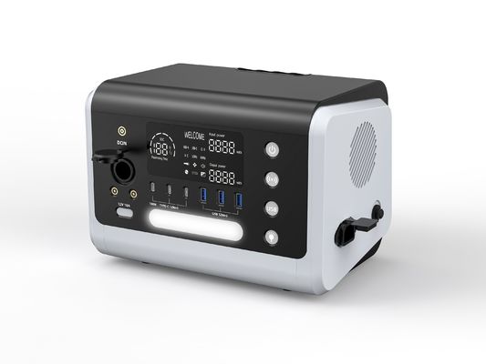 600W 태양광 발전기 휴대용 발전소 HT06 600Wh AC 출력 110V/230V