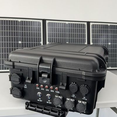 3840wh 휴대용 전력 발전소 외부 비상 에너지 저장용 4000W 태양 발전기