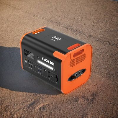 LiFePO4 배터리 비상 캠핑 태양 발전기 1000W 2200W 휴대용 발전소