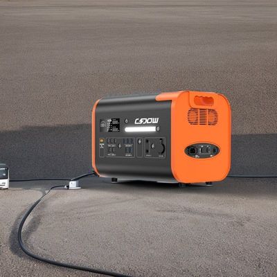 LiFePO4 배터리 비상 캠핑 태양 발전기 1000W 2200W 휴대용 발전소