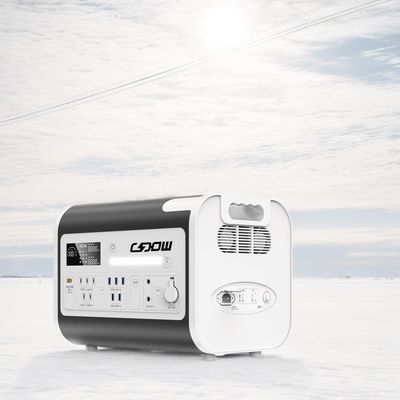 높은 전력 휴대용 발전소, LiFePO4 배터리, 듀얼 패스트 충전 2200W