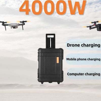 모든 호환성 4000W 태양 전지 패널 에너지 Uav 휴대용 발전소 내에서 충전