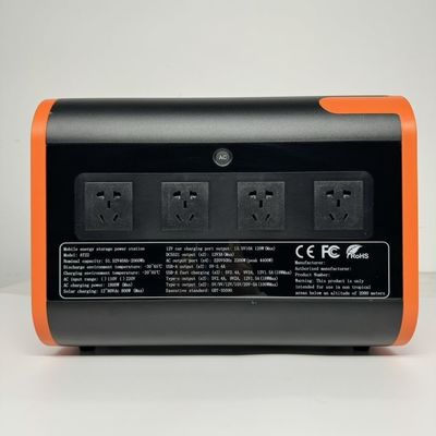 800W 태양 전지 충전 휴대용 에너지 저장 발전소