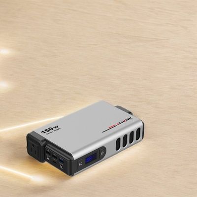 150W 휴대용 발전소 재활용 및 빠른 충전 대기 태양 에너지 저장