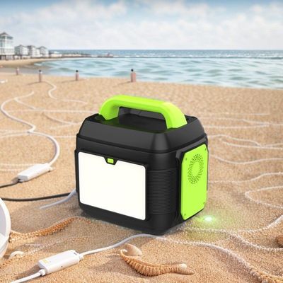 576wh 태양 입력 휴대용 발전소 600W 야외 캠핑 USB C형 DC AC 출력
