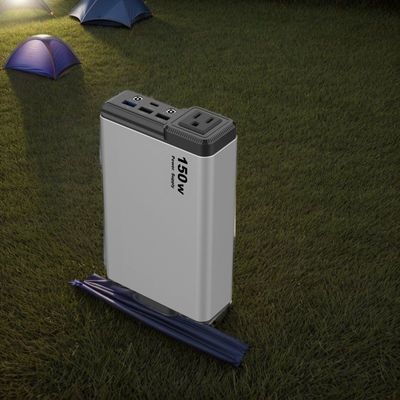 재활용 가능한 150W AC 소켓 수정 된 파동 백업 배터리 공급 휴대용 발전소