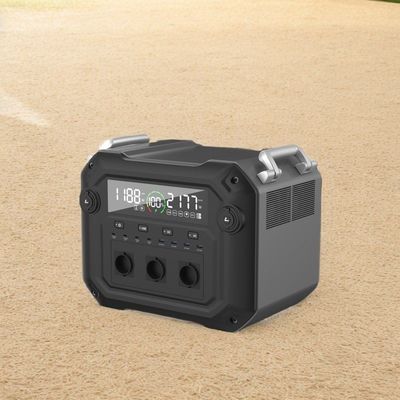 휴대용 발전소 110V/230V-50Hz/60Hz 태양 발전기 가정용 2500W 2340wh